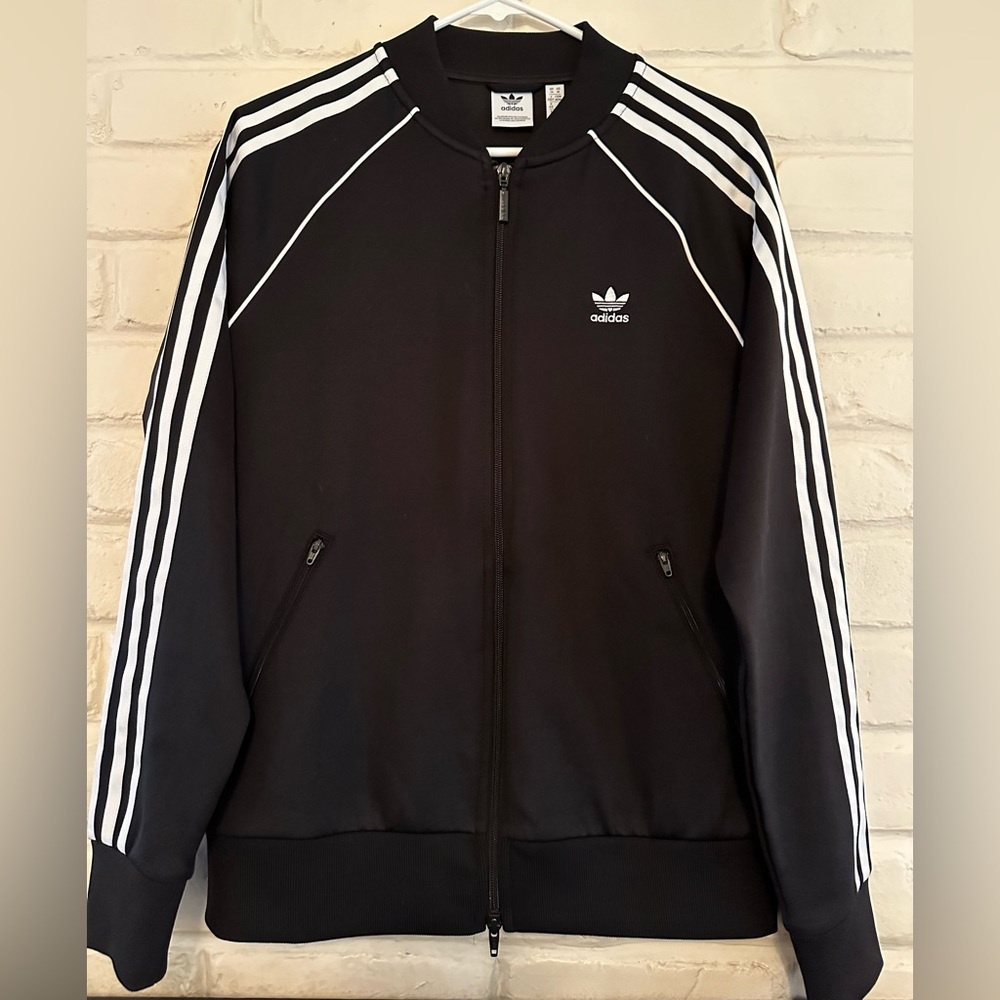 Lightly used Women’s medium Adidas classic tracksuit jacket